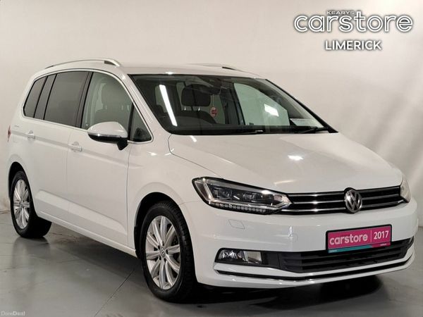 Volkswagen Touran MPV, Petrol, 2017, White