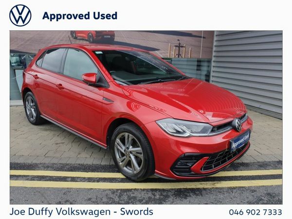 Volkswagen Polo Hatchback, Petrol, 2022, Red