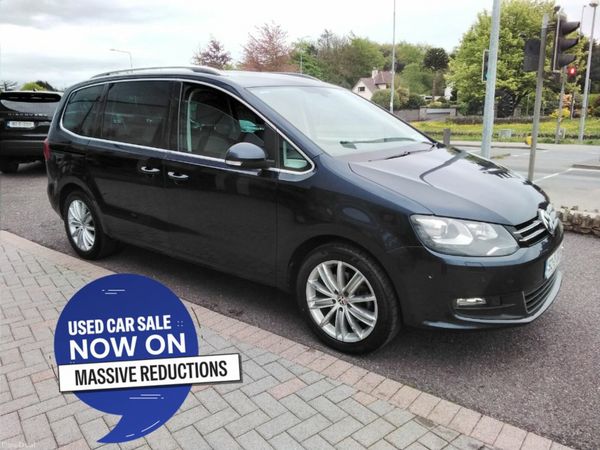 Volkswagen Sharan MPV, Petrol, 2015, Blue