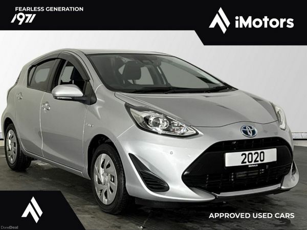 Toyota Aqua Hatchback, Petrol Hybrid, 2020, Silver