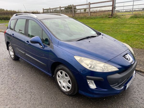 Peugeot 308 Estate, Petrol, 2010, Blue