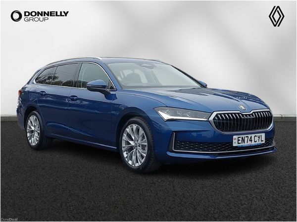 Skoda Superb Estate, Diesel, 2025, Blue