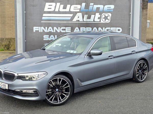 BMW 5-Series Saloon, Diesel, 2017, Grey