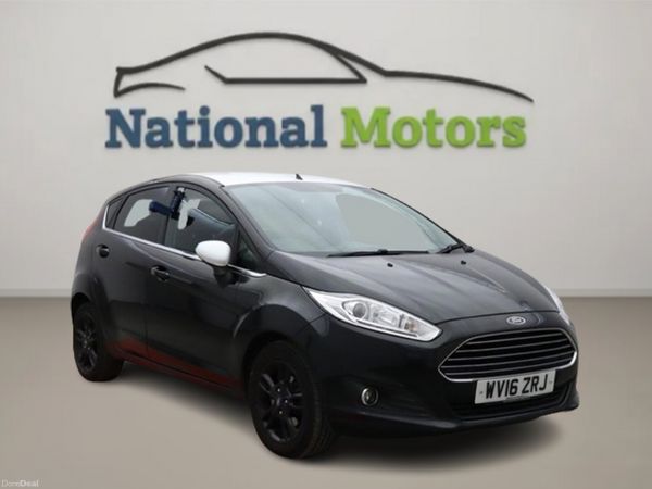 Ford Fiesta Hatchback, Petrol, 2016, Black