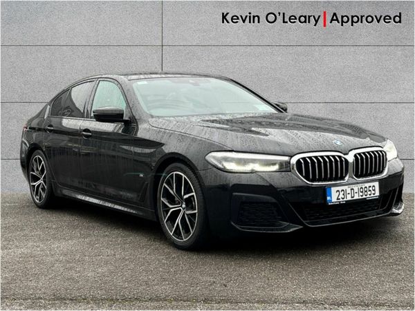 BMW 5-Series Saloon, Diesel, 2023, Black