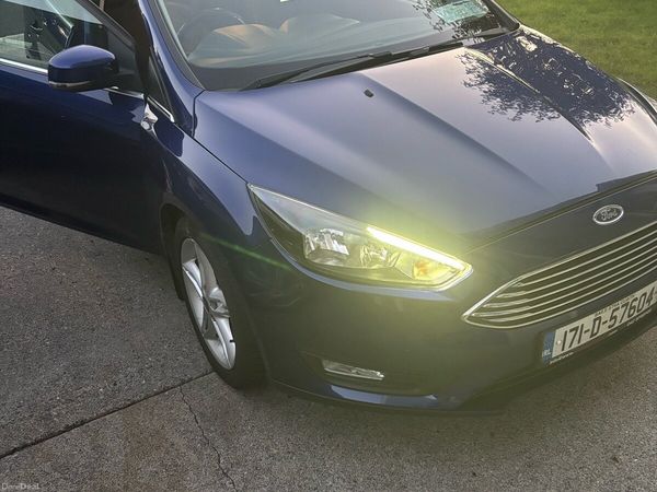 Ford Focus Hatchback, Diesel, 2017, Blue