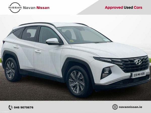 Hyundai Tucson SUV, Petrol Hybrid, 2023, White