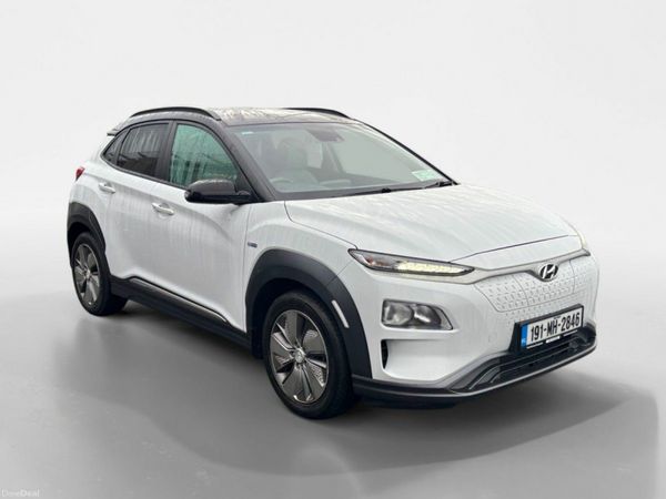 Hyundai KONA MPV, Electric, 2019, White