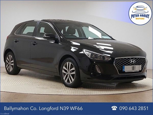Hyundai i30 Hatchback, Petrol, 2018, Black