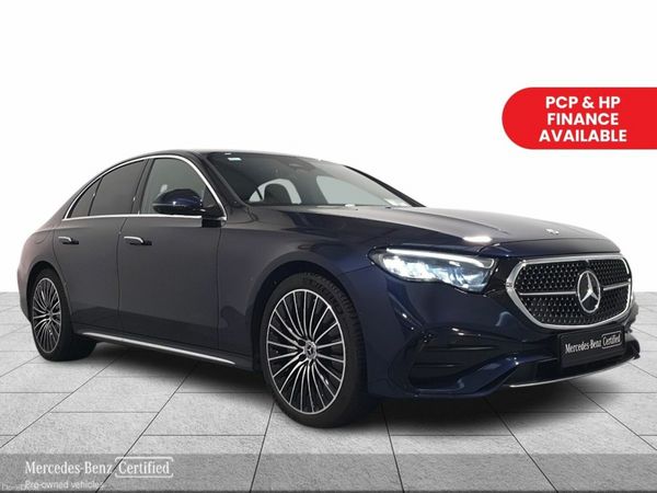 Mercedes-Benz E-Class Saloon, Diesel Plug-in Hybrid, 2025, Blue