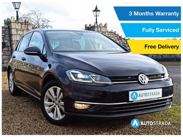 Volkswagen Golf Hatchback, Petrol, 2017, Black