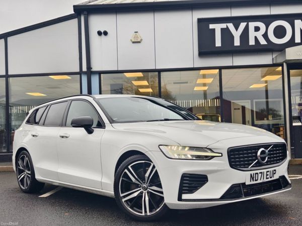 Volvo V60 Estate, Petrol Hybrid, 2021, White