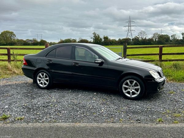 Mercedes-Benz C-Class Saloon, Petrol, 2007, Black