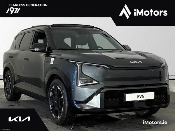 Kia EV5 SUV, Electric, 2026, Grey