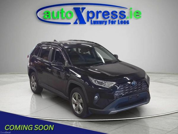 Toyota RAV4 SUV, Petrol Hybrid, 2020, Black
