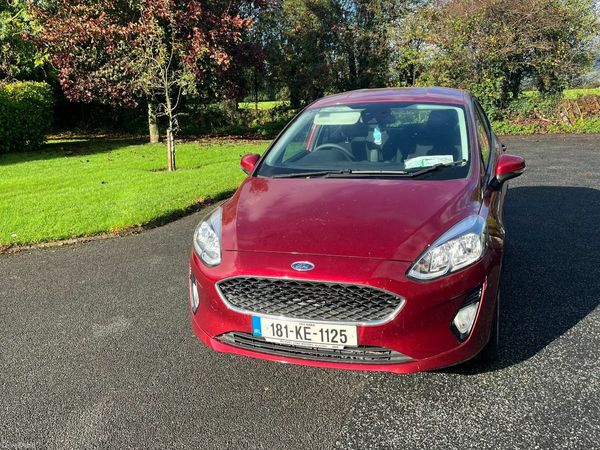 Ford Fiesta Hatchback, Petrol, 2018, Red