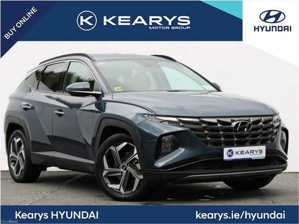 Hyundai Tucson SUV, Petrol Hybrid, 2023, Blue