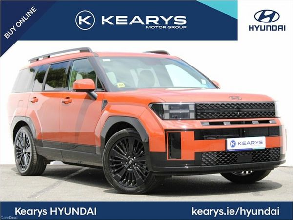 Hyundai Santa Fe SUV, Petrol Plug-in Hybrid, 2026, Orange