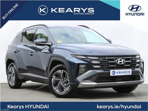 Hyundai Tucson SUV, Petrol Hybrid, 2025, Blue
