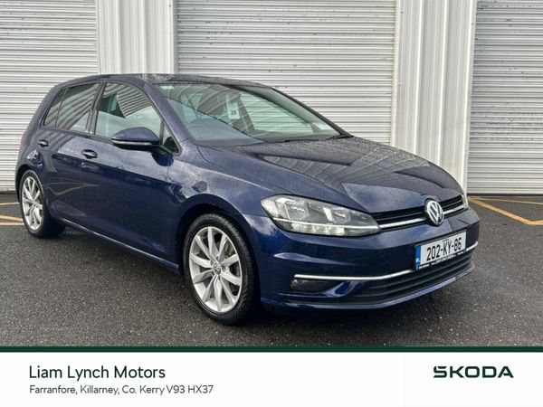 Volkswagen Golf Hatchback, Petrol, 2020, Blue