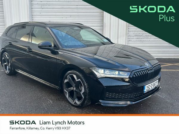 Skoda Superb Estate, Diesel, 2025, Black