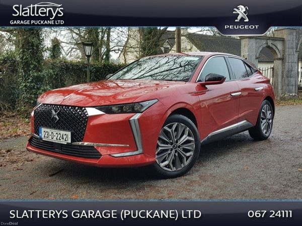 DS Automobiles DS 4 Hatchback, Petrol Plug-in Hybrid, 2023, Red