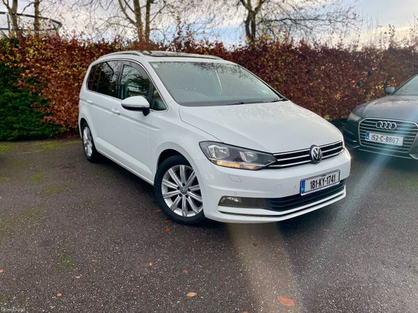 Volkswagen Touran MPV, Diesel, 2018, White