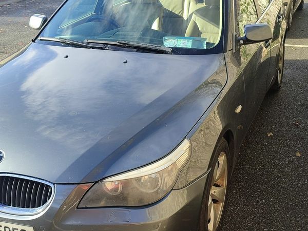 BMW 5-Series Saloon, Diesel, 2007, Grey