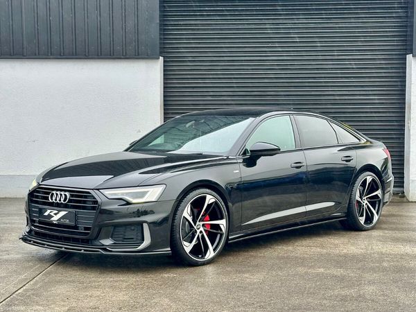 Audi A6 Saloon, Diesel Hybrid, 2021, Black