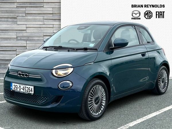 Fiat 500e Hatchback, Electric, 2025, Green