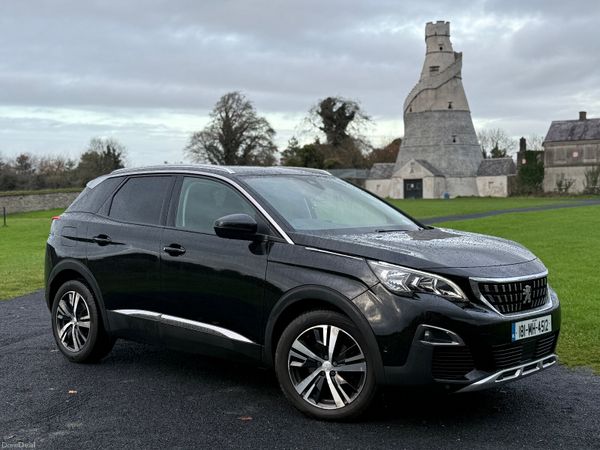 Peugeot 3008 Hatchback, Diesel, 2018, Black
