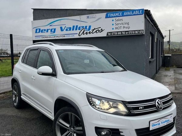 Volkswagen Tiguan SUV, Diesel, 2014, White