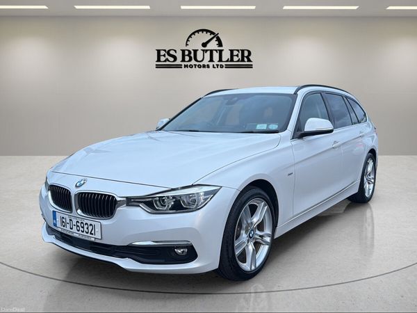 BMW 3-Series Estate, Diesel, 2016, White