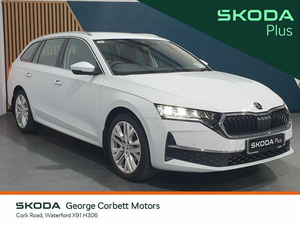 Skoda Octavia Estate, Diesel, 2025, White