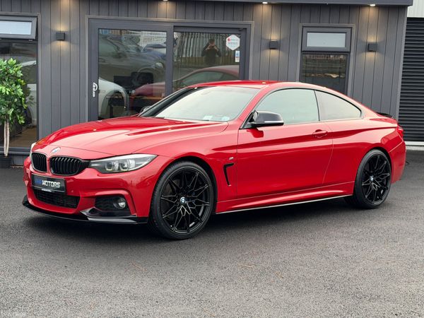 BMW 4-Series Coupe, Diesel, 2017, Red