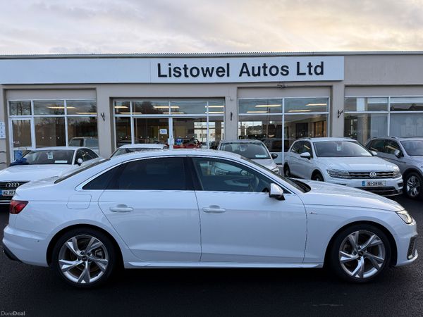 Audi A4 Saloon, Diesel, 2021, White