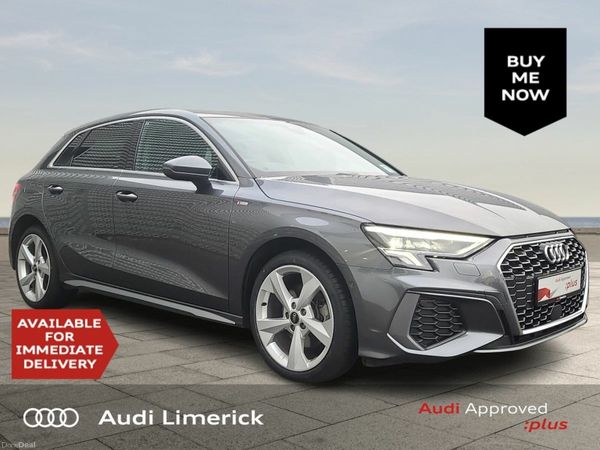 Audi A3 Hatchback, Petrol Plug-in Hybrid, 2024, Grey