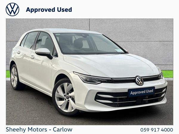 Volkswagen Golf Hatchback, Petrol Plug-in Hybrid, 2025, White