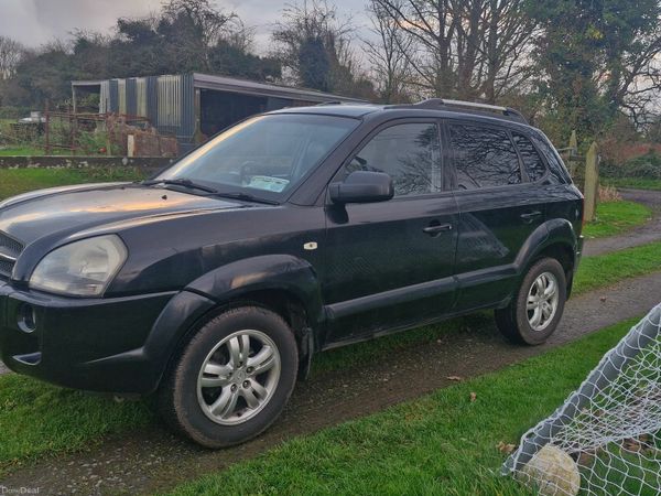 Hyundai Tucson SUV, Diesel, 2008, Black