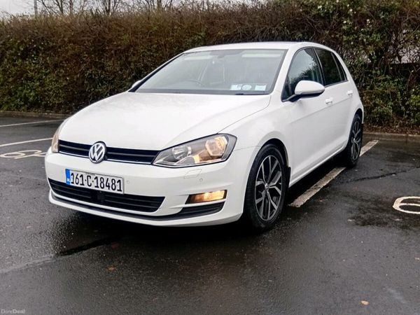Volkswagen Golf Hatchback, Diesel, 2016, White