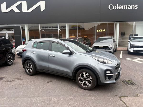 Kia Sportage SUV, Diesel Hybrid, 2020, Grey