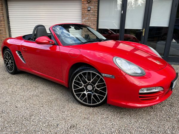 Porsche Boxster Convertible, Petrol, 2010, Red