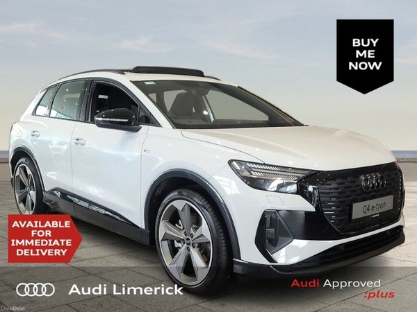 Audi Q4 e-tron SUV, Electric, 2025, White