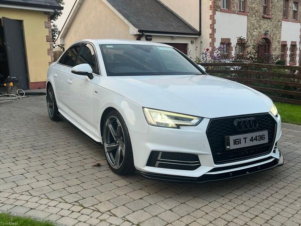Audi A4 Saloon, Diesel, 2016, White