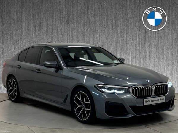 BMW 5-Series Saloon, Diesel, 2022, Blue