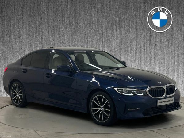 BMW 3-Series Saloon, Diesel, 2019, Blue