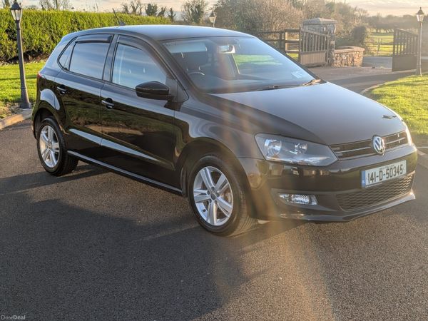 Volkswagen Polo Hatchback, Petrol, 2014, Black