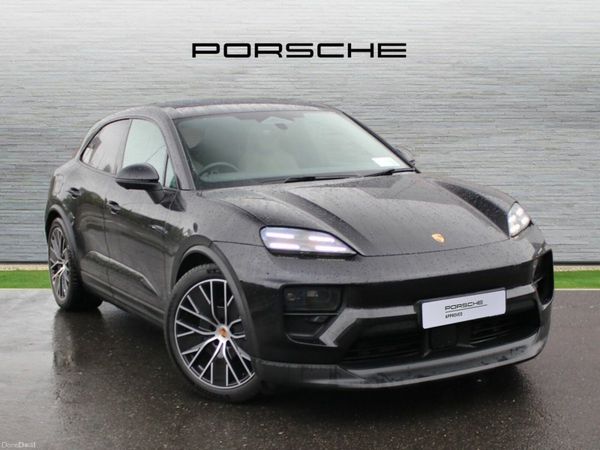 Porsche Macan SUV, Electric, 2025, Black