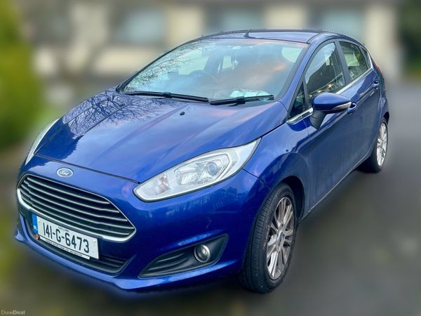 Ford Fiesta Hatchback, Petrol, 2014, Blue