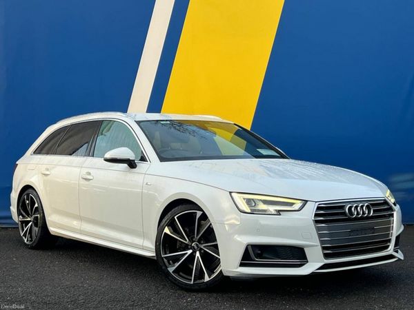 Audi A4 Estate, Petrol, 2018, White